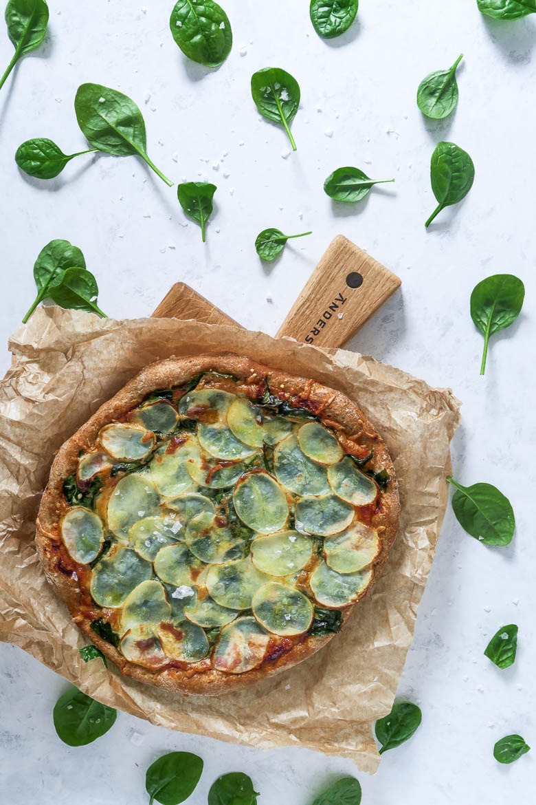 Nordisk surdejspizza / kartoffelpizzza