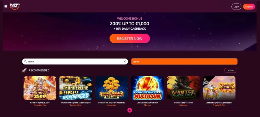 Casino uden rofus main