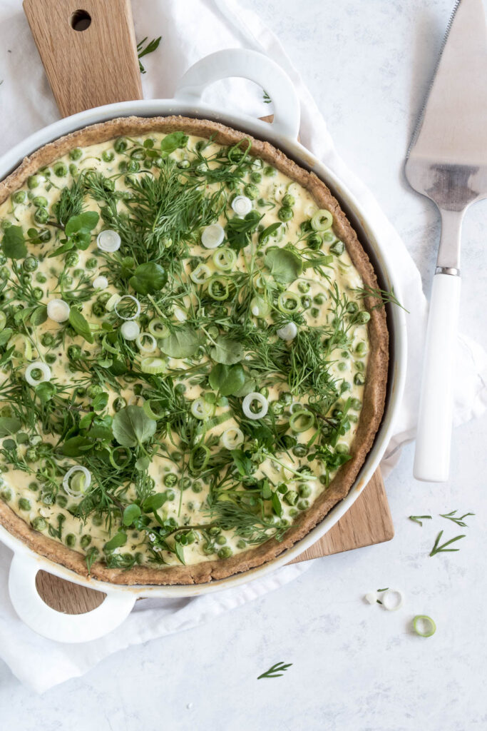 Opskrift på tærte med ricotta